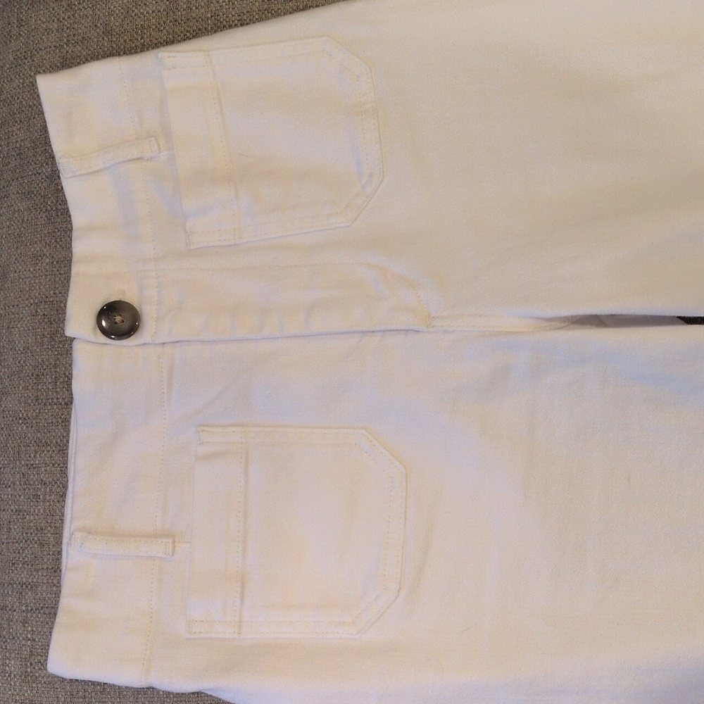 Maeve The Colette Women's White Wide-Leg Pants 28 - Picture 2 of 11